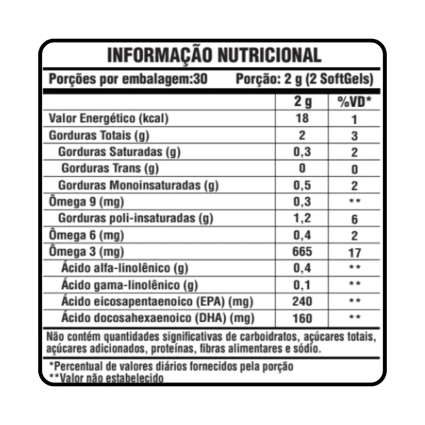 Omega 3 Epa Dha 2.000mg 60 Softgels Sunfood Evolution