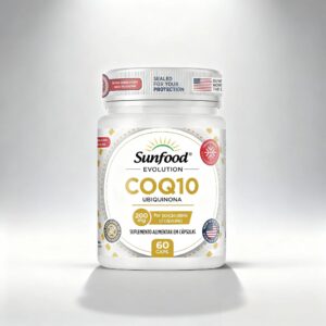 COQ10 UBIQUINONA 200MG 60 CAPSULAS SUNFOOD EVOLUTION