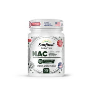 NAC 1.000MG 120 CAPSULAS SUNFOOD EVOLUTION