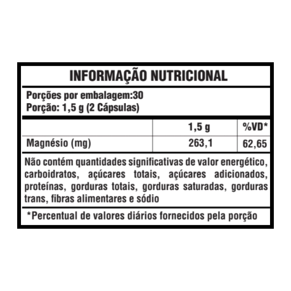 QUADMAGNÉSIO 1.500MG 60 CAPSULAS SUNFOOD EVOLUTION - Imagem 3