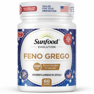 FENO GREGO 1.000MG 60 CAPSULAS SUNFOOD EVOLUTION