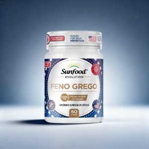 FENO GREGO 1.000MG 60 CAPSULAS SUNFOOD EVOLUTION