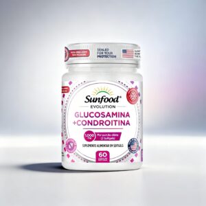 GLUCOSAMINA + CONDROITINA 1.000MG 60 SOFTGELS SUNFOOD