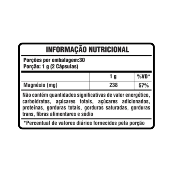 MAGNÉSIO DIMALATO 1.000MG 60 CAPSULAS SUNFOOD EVOLUTION