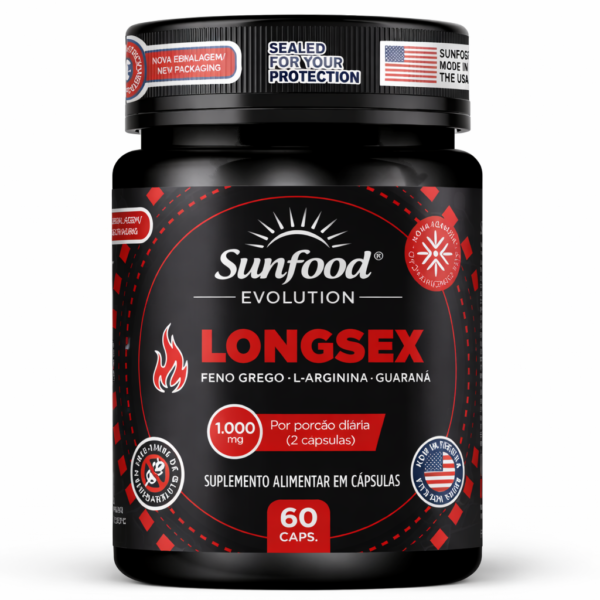 LongSex Sunfood 1000mg 60 Cápsulas