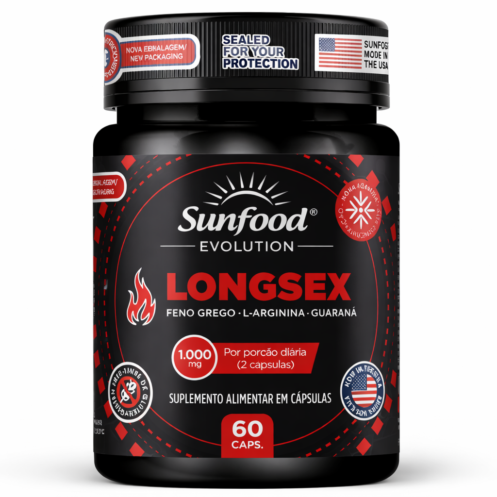 LongSex Sunfood 1000mg 60 Cápsulas - Image 1