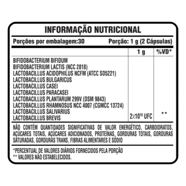 PROBIOTIC 10 1.000MG 60 CAPSULAS SUNFOOD EVOLUTION
