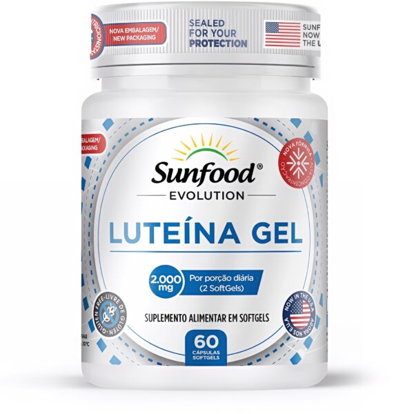 Luteína Gel Sunfood 2000mg 60softgels