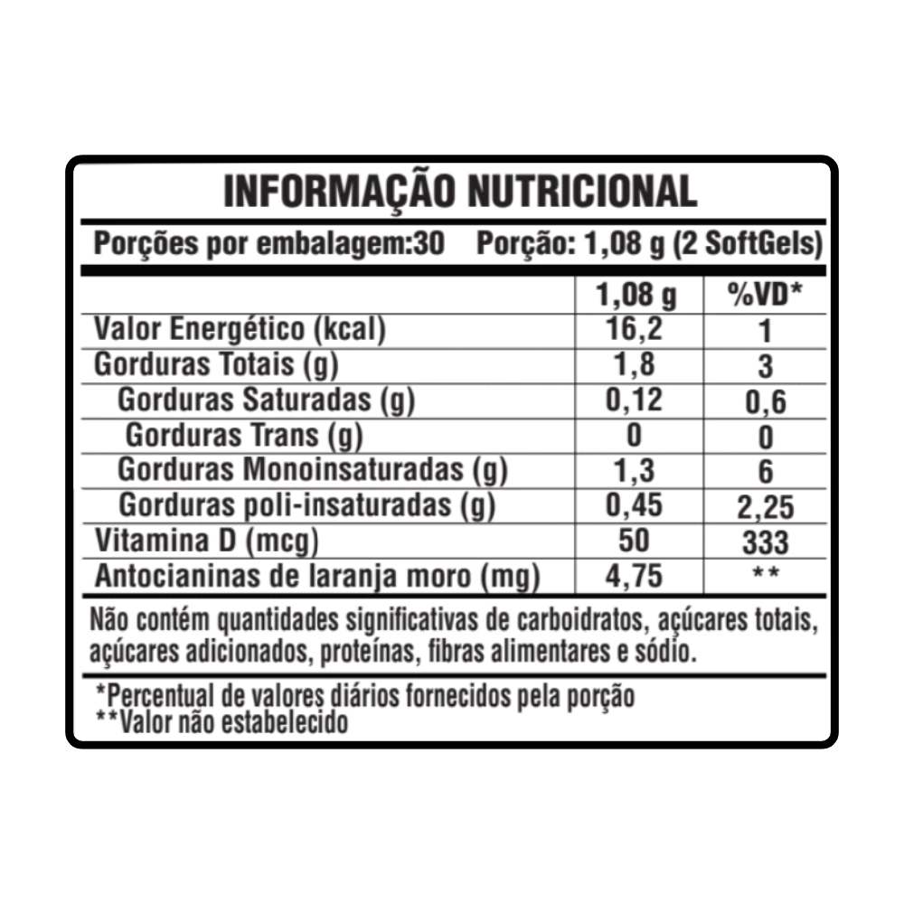 D+moro Complex 1.080mg 60 Softgels Sunfood Evolution - Imagem 3