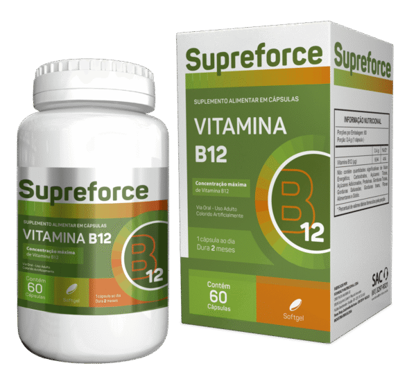 Supreforce Vitamina B12 Forhealth – 60 Cápsulas