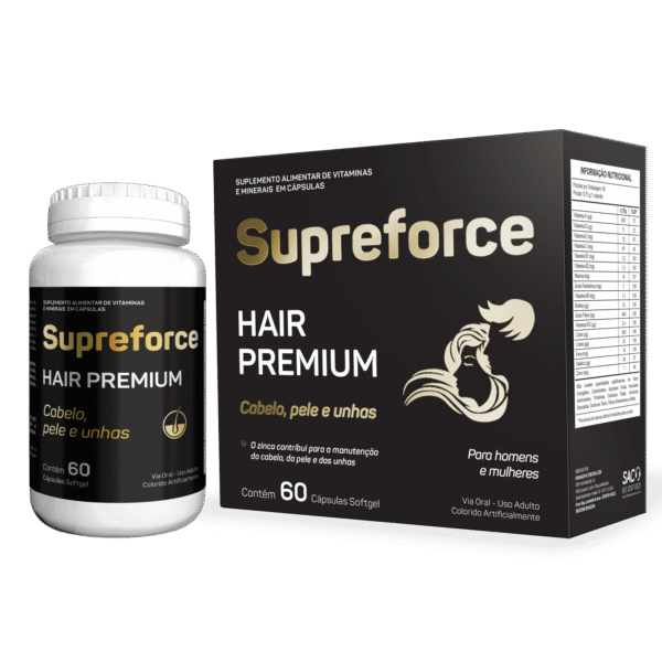 Supreforce Hair Premium – 60 Cápsulas Softgel Forhealth