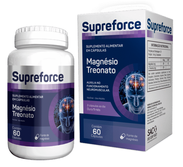 Supreforce Magnésio Treonato Forhealth – 60 Cápsulas