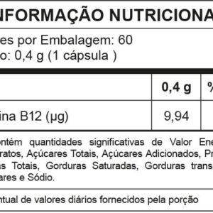 Supreforce Vitamina B12 Forhealth – 60 Cápsulas - Imagem 2