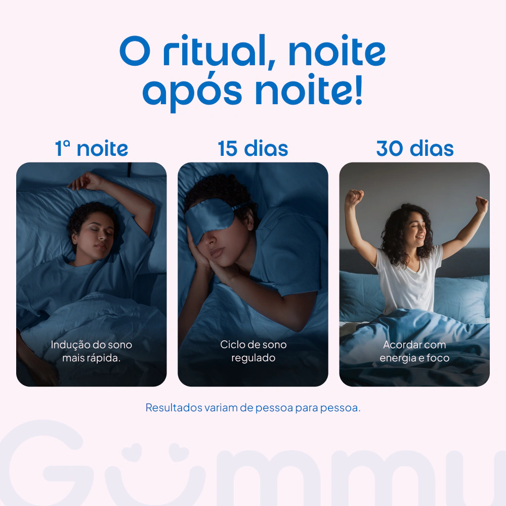 Gummy Night, Melatonina 30 cápsulas - Imagem 4