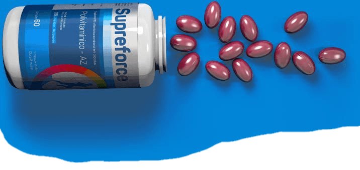 Frasco Supreforce Cápsulas Softgel