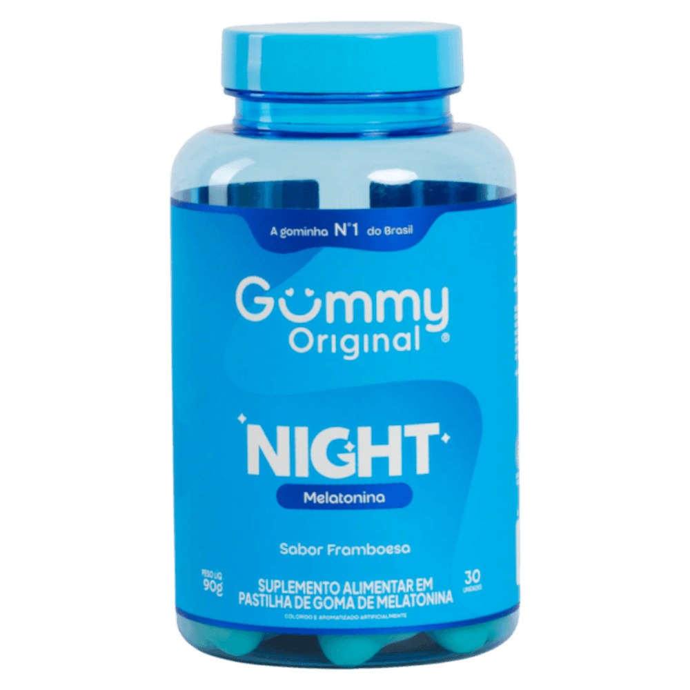 Gummy Night, Melatonina 30 cápsulas - Imagem 1
