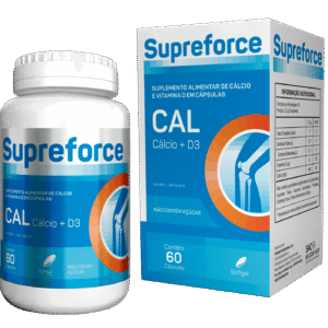 Cálcio D3 Supreforce Forhealth 60 cápsulas Softgel
